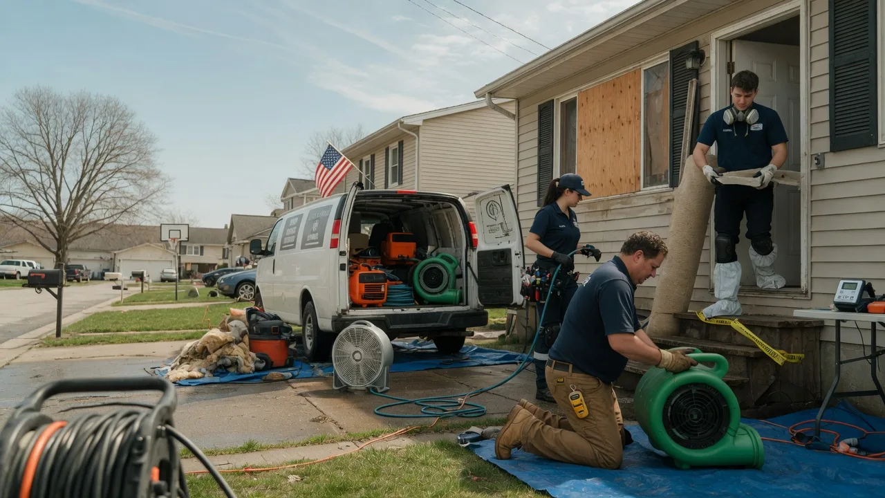 Water Damage Restoration in Moore, TX near me